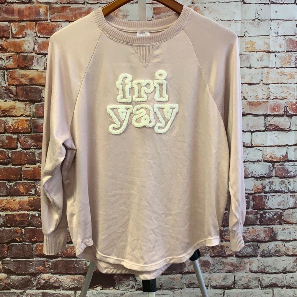 Secret treasures sleepwear long sleeve sweater